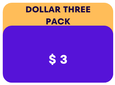 Dollar Three Pack